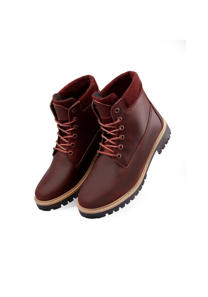 Bacca Bucci Bullet Splash Proof Leather Boots for Biking & Hiking - Image 3